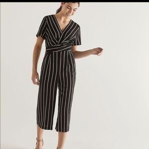 Reitmans Striped Jumpsuit